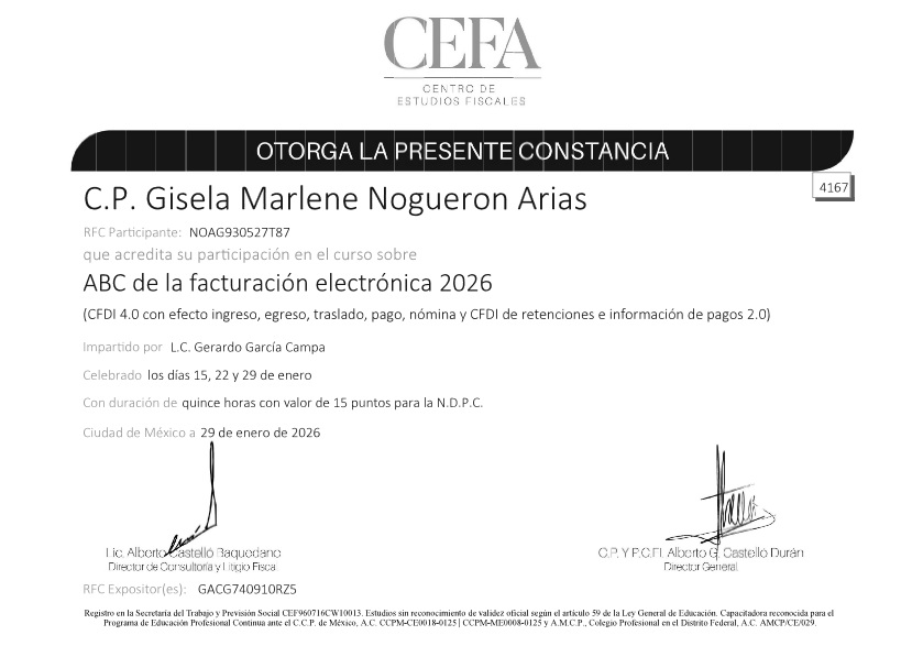 Especialidad en Llenado de Declaraciones